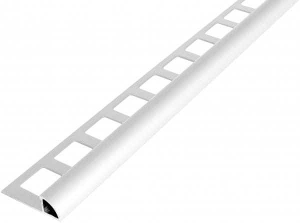 Viertelkreisprofil Aluminium weiß beschichtet