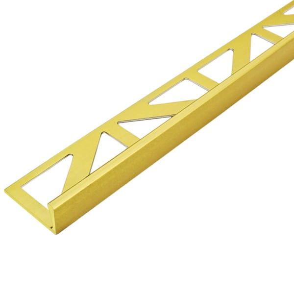 Angle profile gold matt anodized
