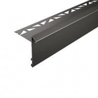 Balkonwinkelprofil mit Tropfkante anthrazit 60 mm Höhe