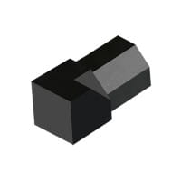 Inside corner diamond profile black