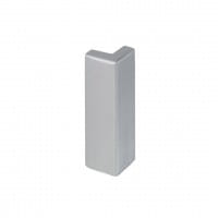 Außenecke für Balkonwinkelprofil T-Form silber 40 mm