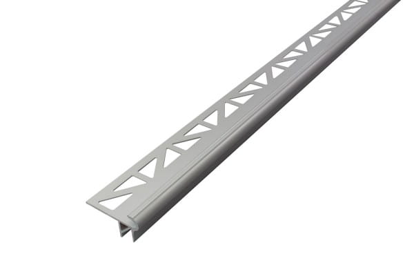 DURAL LED Treppenprofil im Florentiner Stil 9 mm silber