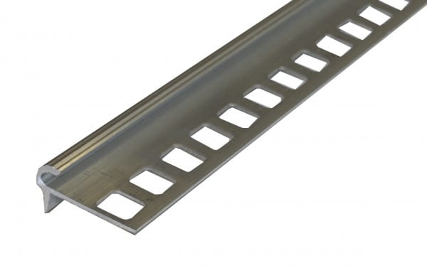 Treppenprofil Florentiner Stil Aluminium natur