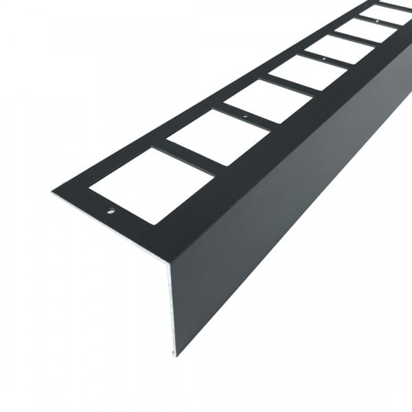 Balkonprofiel L-vorm aluminium antraciet 55 mm